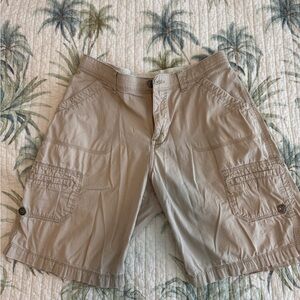 Lee Tan Cargo Women’s Shorts Relaxed Fit Cotton